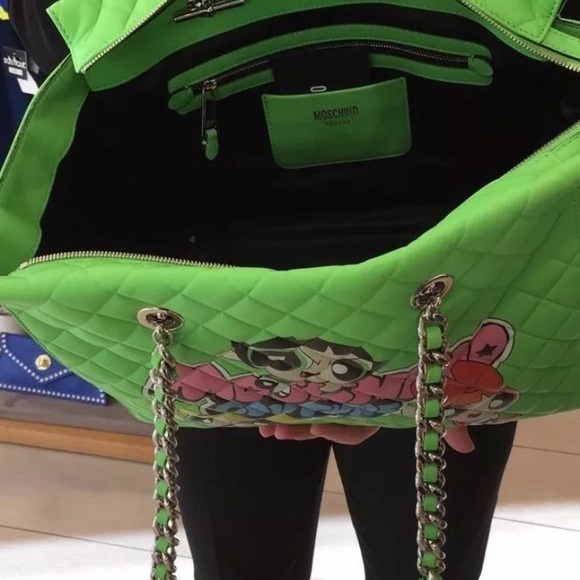 Moschino JEREMY SCOTT POWERPUFF GIRLS Handbag - Picture 5 of 8